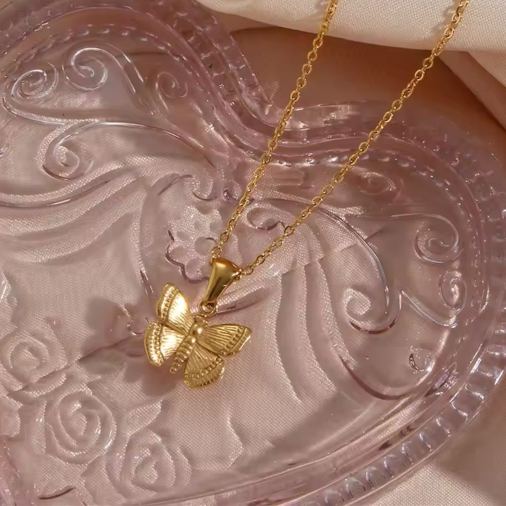 Butterfly 18k plated
